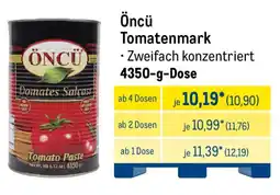 METRO Öncü Tomatenmark Angebot