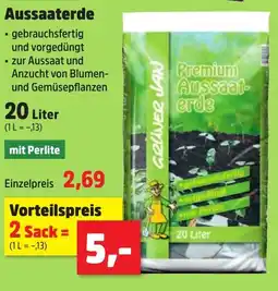 Thomas Philipps GRÜNER JAN Aussaaterde Angebot