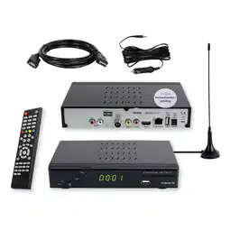Netto Marken-Discount SET-ONE EasyOne 740 DVB-T2 Receiver, HDMI & 12V Kabel, Antenne Angebot