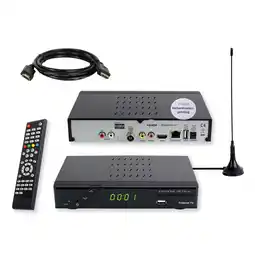 Netto Marken-Discount SET-ONE EasyOne 740 DVB-T2 Bundle, Freenet TV, HDMI Kabel, Antenne Angebot