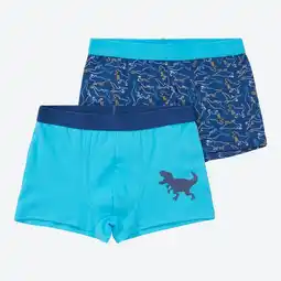 NKD Kinder-Jungen-Retroshorts mit Dino-Aufdruck, 2er-Pack Angebot