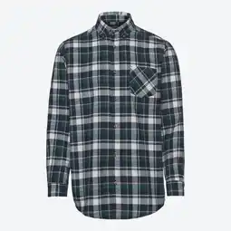 NKD Herren-Langarm-Flanellhemd mit Kentkragen Angebot