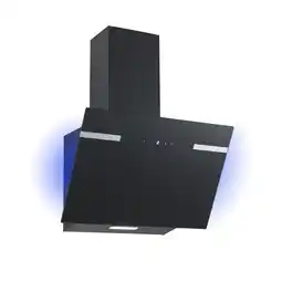 toom Baumarkt Respekta Schräghaube 'CH69060SA+' Metall/Glas schwarz 60 cm Angebot