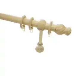 toom Baumarkt Gardinia Gardinenstangen-Set 'Lugano' kiefer 120 cm Angebot