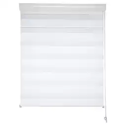 toom Baumarkt Gardinia Doppelrollo mit Kassette weiß 100 x 160 cm Angebot