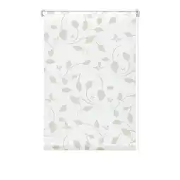 toom Baumarkt Gardinia EasyFix Rollo 'Dekor' Skandinavien weiß/natur 60 x 150 cm Angebot