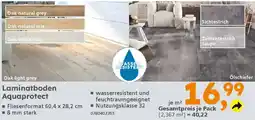 Globus Baumarkt Laminatboden Aquaprotect Angebot