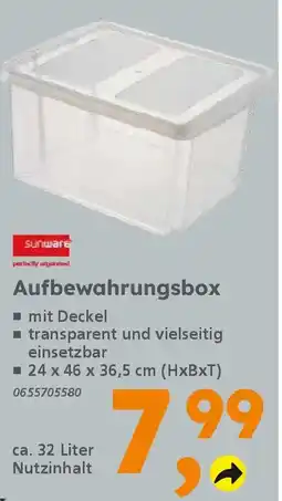 Globus Baumarkt Sunware Aufbewahrungsbox Angebot
