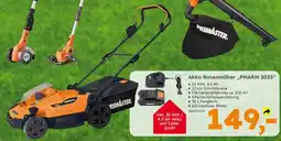 Globus Baumarkt PRIMASTER Akku Rasenmäher „PMARM 2033" Angebot