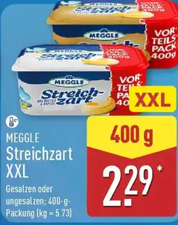 Aldi Nord MEGGLE Streichzart XXL Angebot