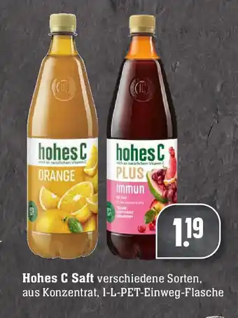 Edeka Hohes C Saft Angebot