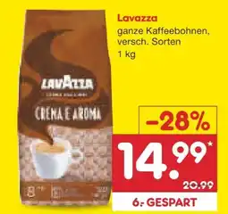 Netto Marken-Discount Lavazza Kaffeebohnen Angebot