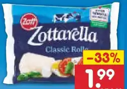 Netto Marken-Discount Zott Zottarella Rolle Classic Angebot