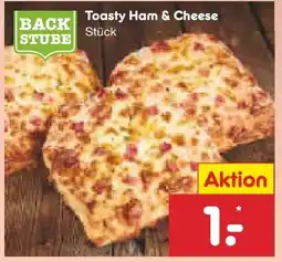 Netto Marken-Discount Netto Backstube Toasty Ham & Cheese Angebot