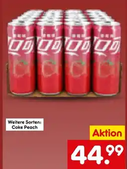 Netto Marken-Discount Coca-Cola Coke Strawberry Angebot