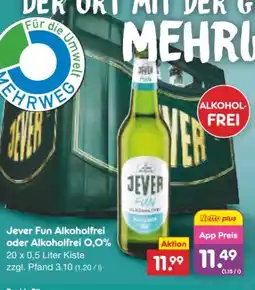 Netto Marken-Discount Jever Fun Alkoholfrei Angebot