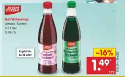 Netto Marken-Discount Fruchtstern Getränkesirup Angebot