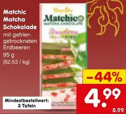 Netto Marken-Discount Beyoğlu Çikolata Matchic Matcha Schokolade Angebot