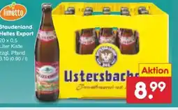 Netto Marken-Discount Staudenland Helles Export Angebot