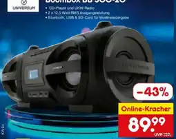 Netto Marken-Discount Universum Boombox BB 500-20 Angebot