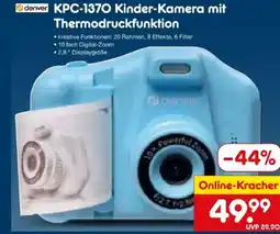 Netto Marken-Discount Denver Digitale Kinder Druckkamera KPC-1370 Angebot