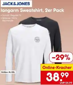 Netto Marken-Discount Jack & Jones Herren Sweatshirt Angebot