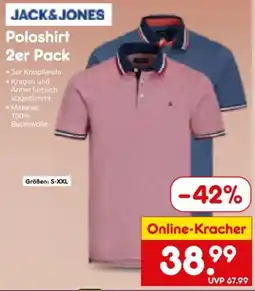Netto Marken-Discount Jack & Jones Herren Poloshirts Angebot