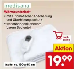 Netto Marken-Discount Medisana Wärmeunterbett Angebot