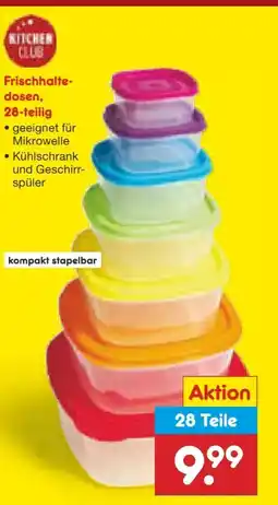 Netto Marken-Discount Kitchen Club Frischhaltedosenset Angebot