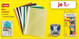 Netto Marken-Discount Maker Büromaterail Angebot
