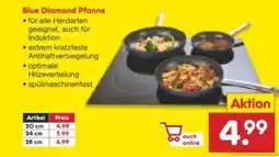 Netto Marken-Discount Pfanne Blue Diamond Angebot