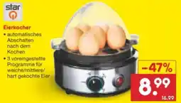 Netto Marken-Discount Star-Q Eierkocher Angebot