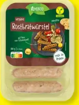 Lidl Vemondo Vegane Rostbratwürstel-Alternative Angebot