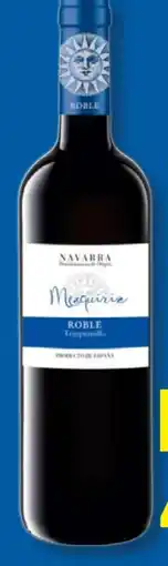 Lidl Navarra Mezquiriz Tempranillo Tinto Roble Angebot