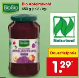 Netto Marken-Discount BioBio Bio-Apfelrotkohl Angebot