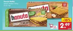 Netto Marken-Discount Ferrero Hanuta Waffeln Angebot