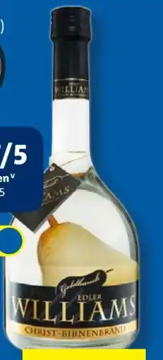 Lidl Goldhauch Williams Christ Birnenbrand Angebot