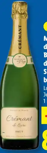 Lidl Marquis de Plagne Bio Crémant Loire Angebot