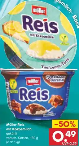 Netto Marken-Discount Müller Reis Kokosmilch Vegan Angebot