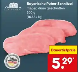 Netto Marken-Discount Gut Ponholz Puten-Schnitzel Angebot
