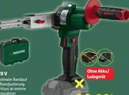 Lidl Parkside Akku-Bandfeile PBFA 20-Li A1 Angebot