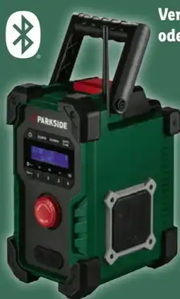 Lidl Parkside Akku-Baustellenradio PBR 10 A1 Angebot