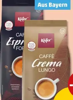 PENNY Käfer Kaffee Caffè Crema Lungo Angebot
