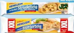PENNY Henglein Frischer Blätterteig XXL Angebot
