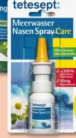 PENNY Tetesept Meerwasser Nasen Spray Care Angebot