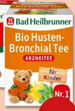 PENNY Bad Heilbrunner Bio Husten Bronchial Tee Angebot