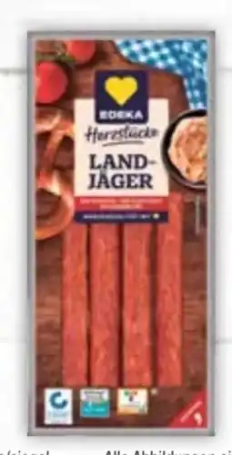 E-Center Edeka Herzstücke Landjäger Angebot