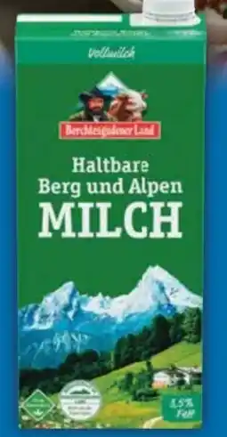 E-Center Berchtesgadener Land Haltbare Berg und Alpen-Milch Angebot