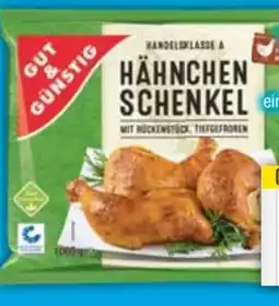 E-Center Gut & Günstig Hähnchen Schenkel Angebot