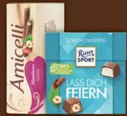 E-Center Ritter Sport Schokowürfel Angebot